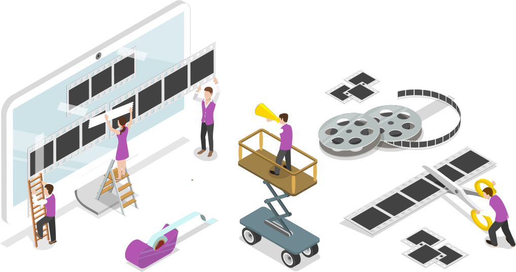 Vtuberが切り抜き動画制作を丸投げできるサービスのメインビジュアル